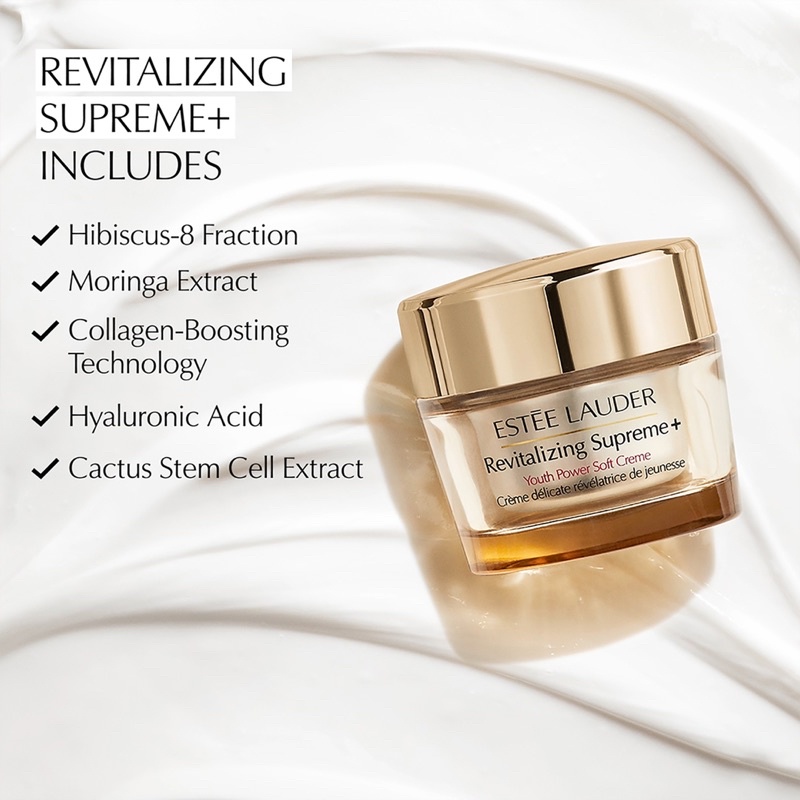 ESTEELAUDER Kem dưỡng trẻ hóa, trắng da REVITALIZING SUPREME+ YOUTH POWER SOFT CREME và BRIGHT POWER SOFT CREME 15ML