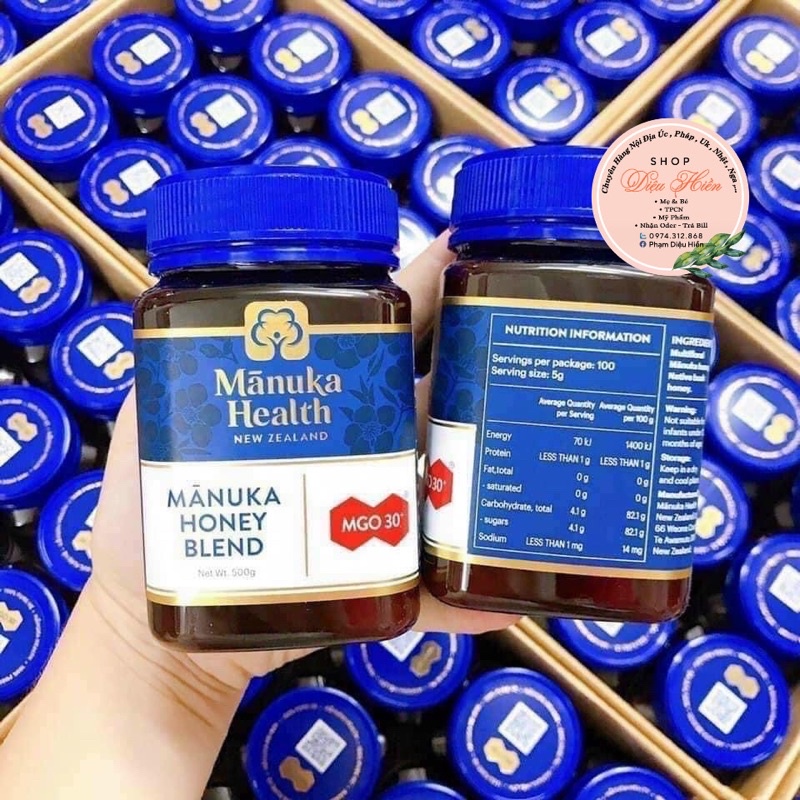 Mật ong Manuka Health MGO 30+ 500g