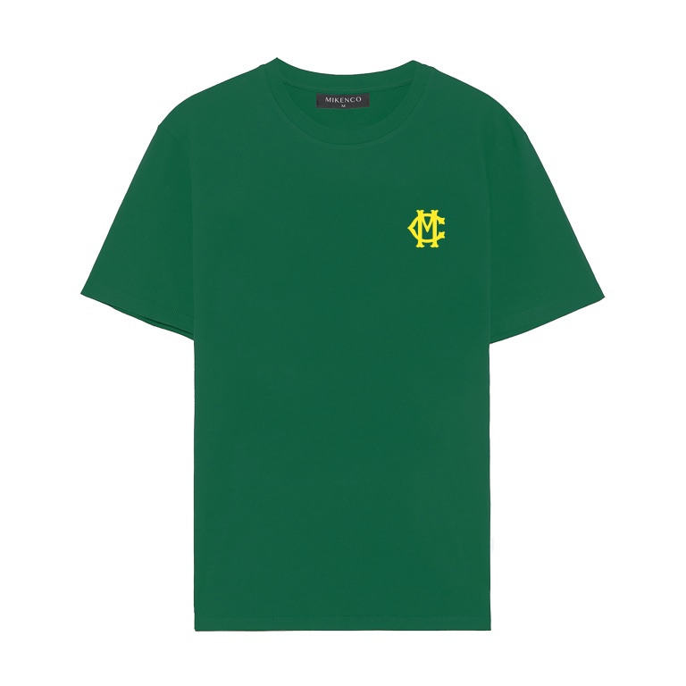 Áo phông nam MIKENCO Interlocking tshirt green