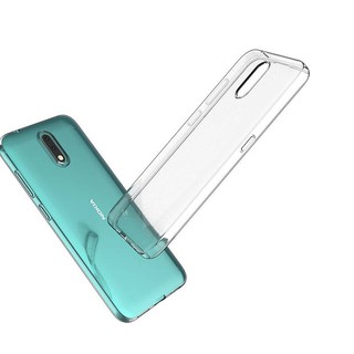 Ốp lưng cho điện thoại Nokia 2.3 dẻo trong suốt 0.6mm, Ốp dẻo đen Nokia 2.3