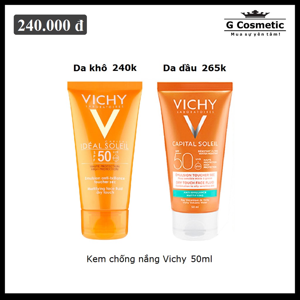 Kem Chống Nắng Vichy 50ml
