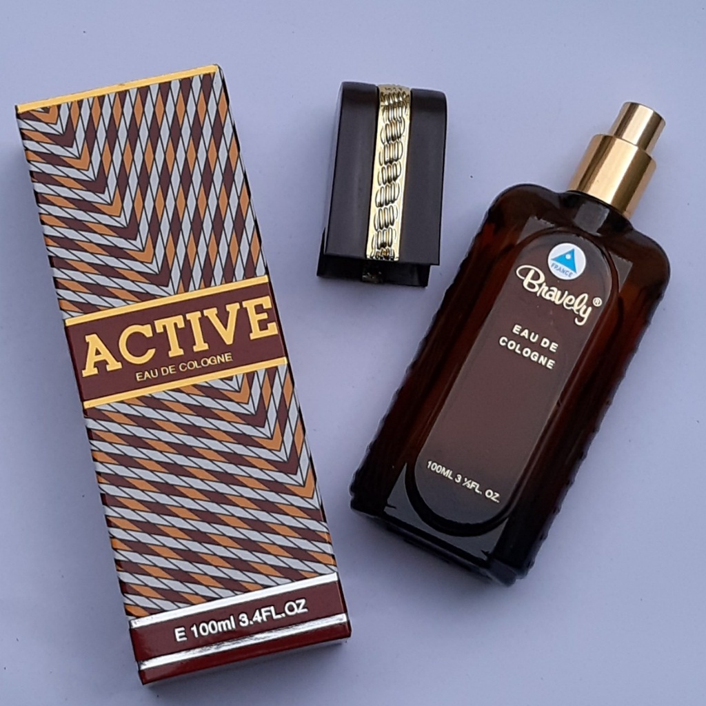 Nước hoa nam Active Bravely Nâu For Men chính hãng