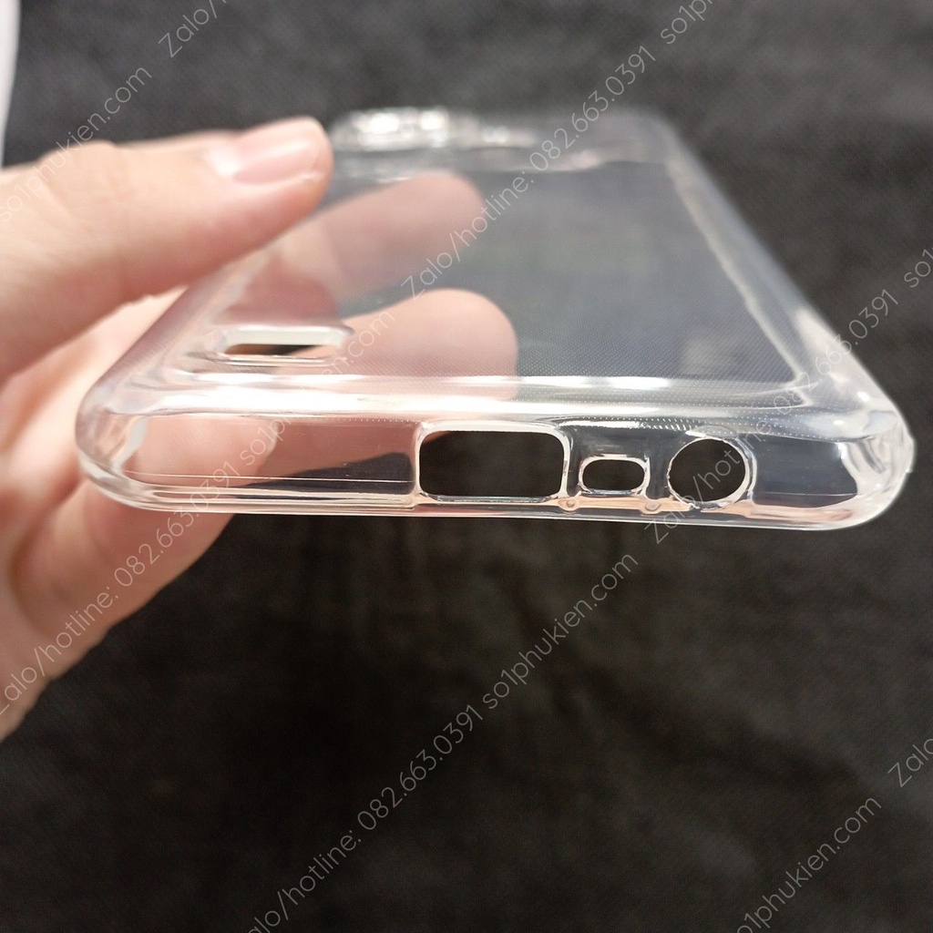 Ốp lưng Realme C20 / C11 2021 loại dẻo trong bảo vệ cam, loại chống sốc trong suốt cao cấp, bền đẹp