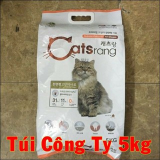 [ RẺ VÔ ĐỊCH ] Thức ăn hạt cho mèo mọi lứa tuổi - Catsrang 5kg - Hàn Quốc