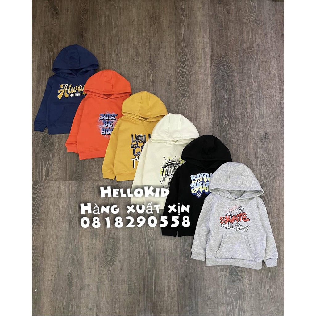 A673 - Áo nỉ hoodie p.rimark bé trai &amp; bé gái