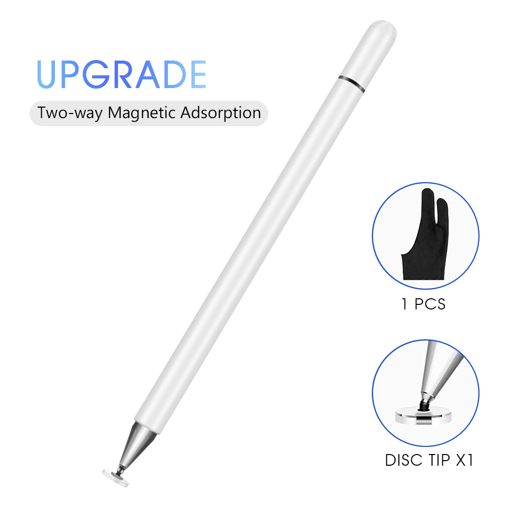 GOOJODOQ Stylus Pen Universal 2 in 1 for Android Phone Tablet for iPad Touch Screen Pencil Capacitive Pen