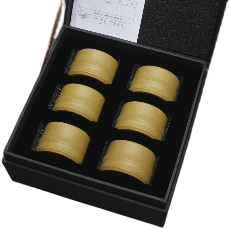 BỘ CHÉN TỬ SA NGHI HƯNG 60 ML (BỘ 6 CHÉN KÈM HỘP QUÀ)