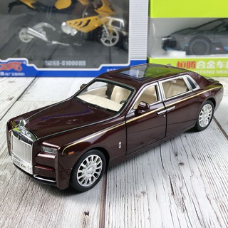 Mô hình xe Rolls Royce Phantom VIII tỉ lệ 1:24 Chezhi cực đẹp, thế hệ mới nhất