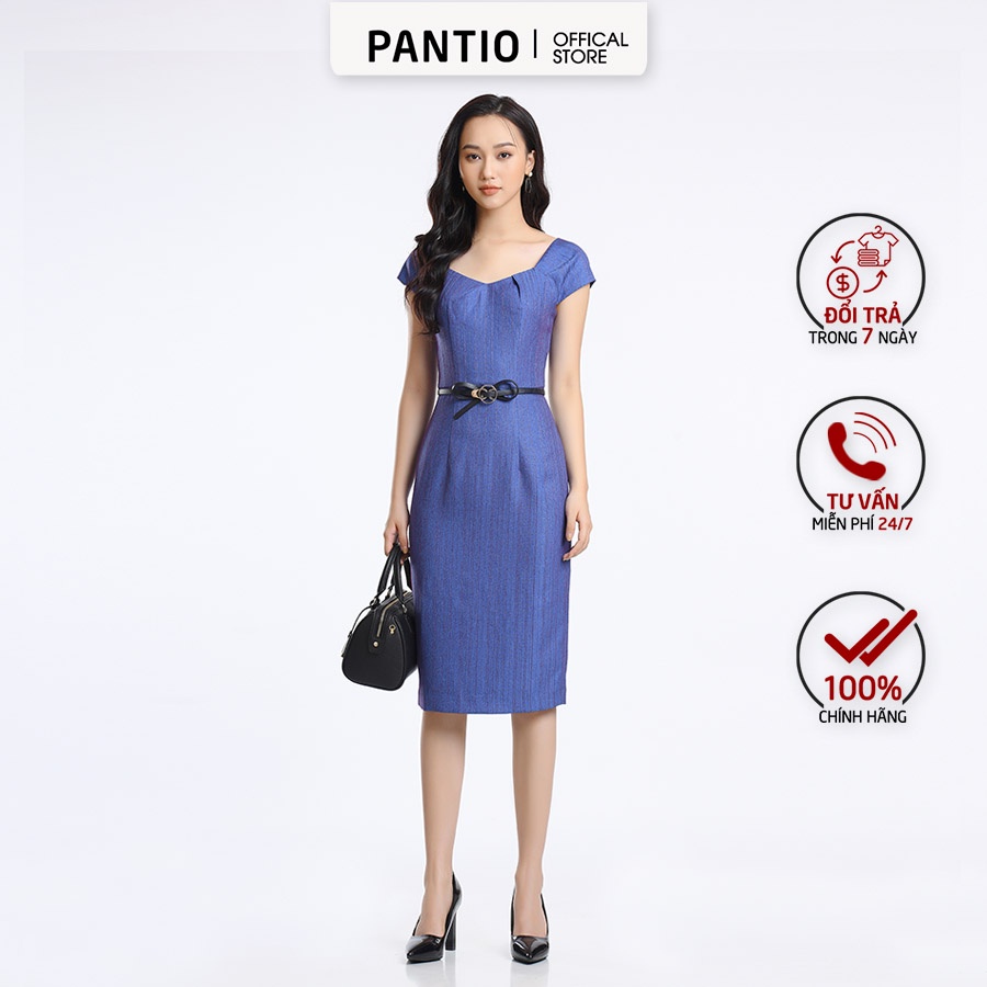 Đầm dạo phố thiết kế đơn giản FDP52389 - PANTIO