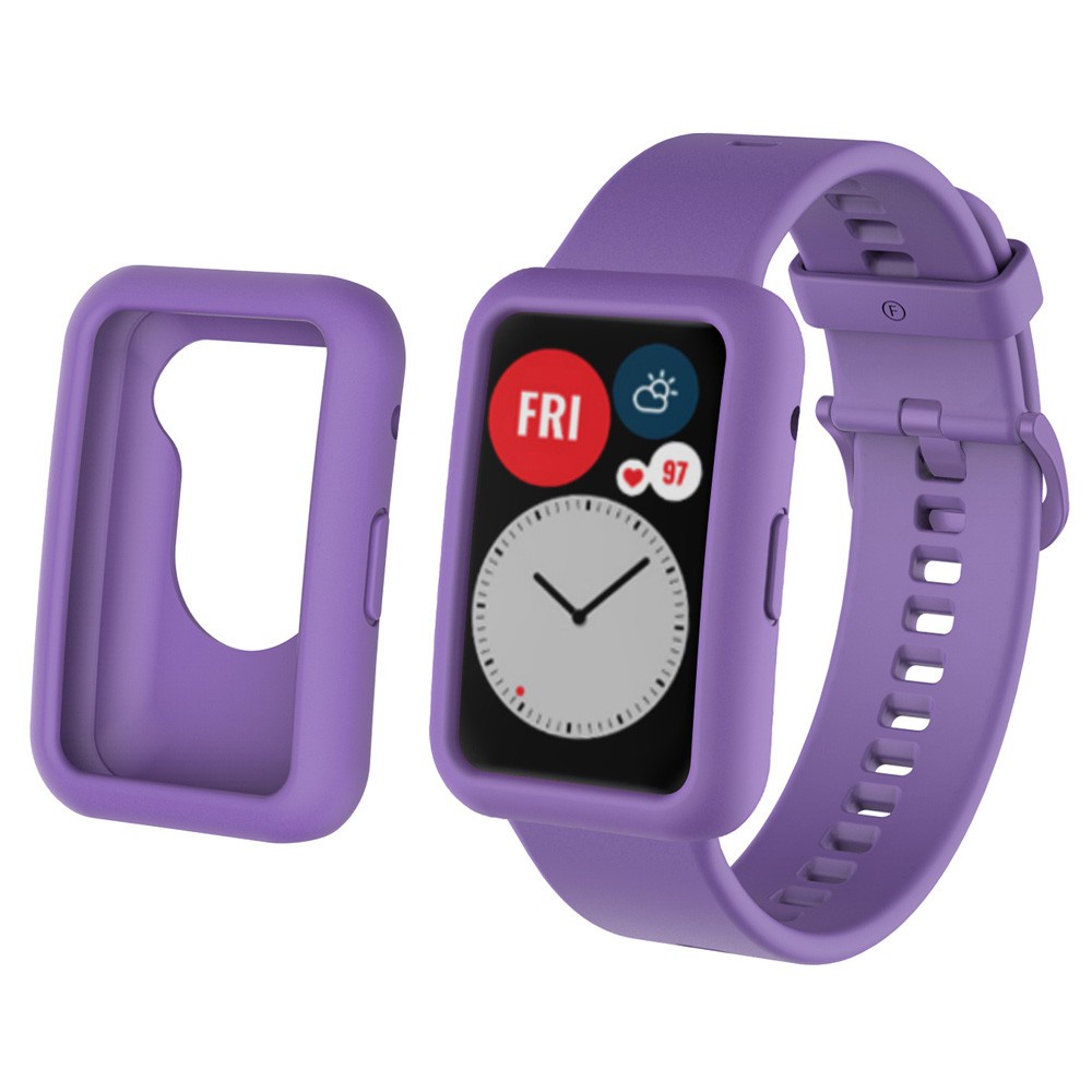 Vỏ Silicone Bảo Vệ Cho Đồng Hồ Thông Minh Huawei Watch Fit 1 / 2