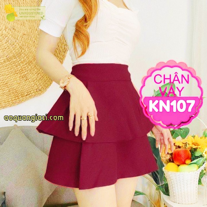 Quần giả váy 2 tầng MT697