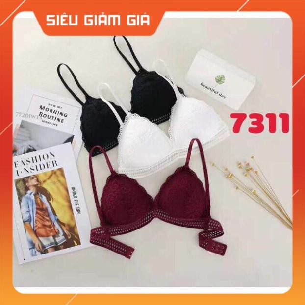 [Chỉ Giảm 1 Ngày] Aó Bra Ren Đệm Mỏng Mã Mới Sexy Gợi Cảm 7311 | BigBuy360 - bigbuy360.vn