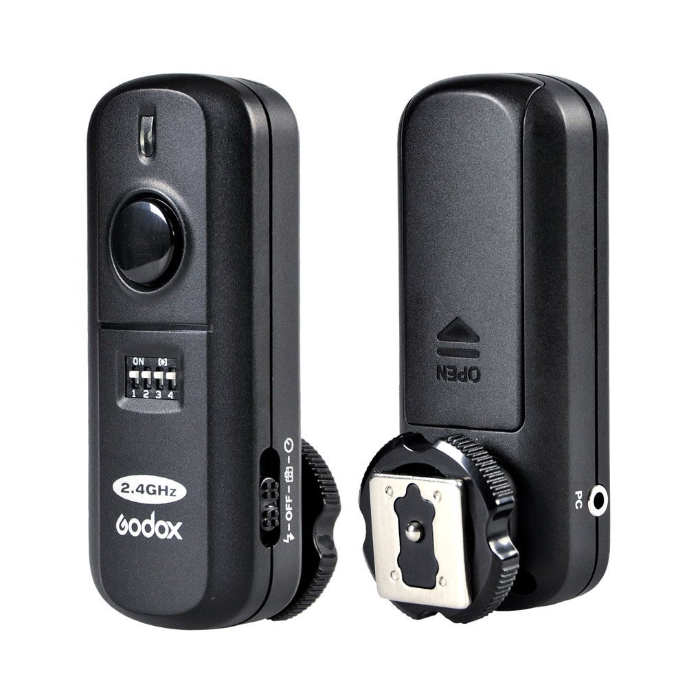 NewGodox FC-16 C 2.4GHz 16 Channels Wireless Remote Flash Studio Strobe Trigger & Receiver for Canon 5D 6D 7D 5D Mark III 60D 600D