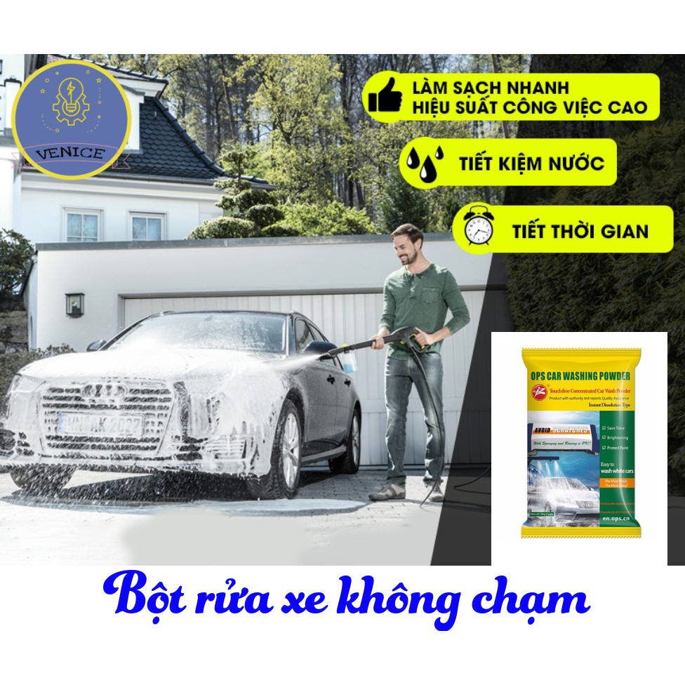 Bột rửa xe không chạm OPS - Tiêu chuẩn Châu Âu - Bảo hành 12 tháng