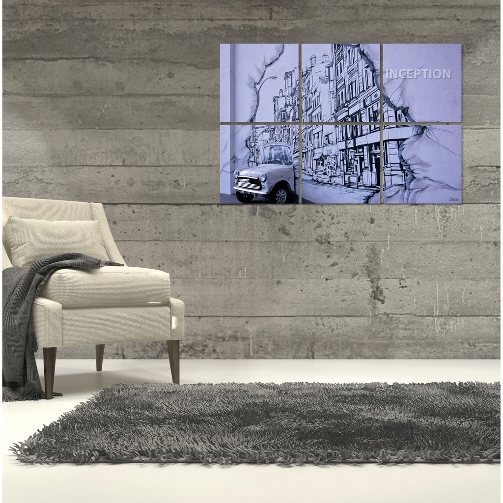 Tranh Tranh Trí Tường/Tranh Vuông Pazoni (Inception-6324)