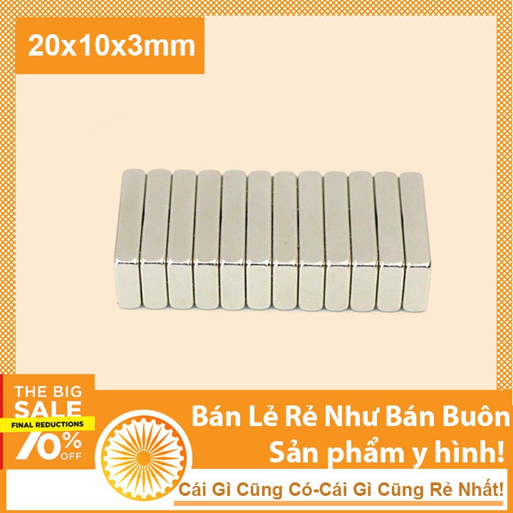 Nam châm chế tạo động cơ điện, thí nghiệm nhà trường kích thước nhỏ