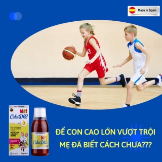 Siro Mas Calci- DK2 (Chai 150ml) cung cấp Canxi cho bé nhập khẩu chính hãng Tây Ban Nha