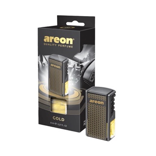 Nước Hoa Kẹp Cửa Gió Ô Tô - Hương Gold - Thương Hiệu Areon Chính Hãng