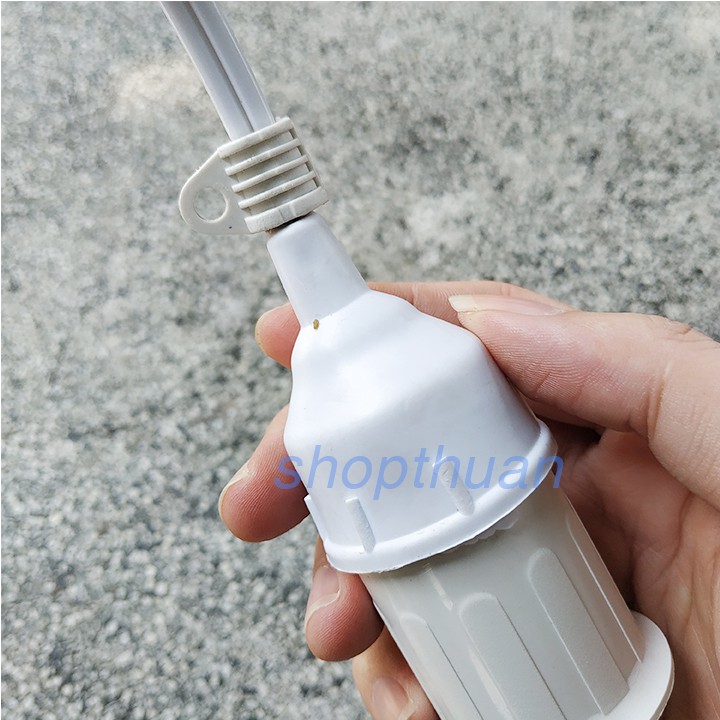 Đuôi đèn chống nước E27 phù hợp với các loại đuôi đèn Bulb
