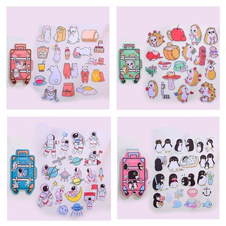 HCM - Sticker Vali hành ý cute dán trang trí tập vở điện thoại laptop