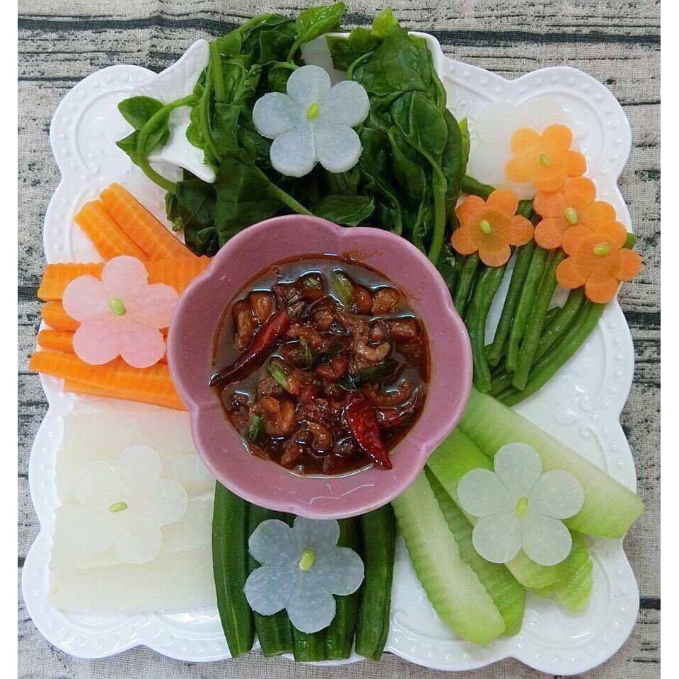 Bộ khuôn cắt tỉa rau củ quả - Bộ dụng cụ tạo hình củ quả 8 món- br00346