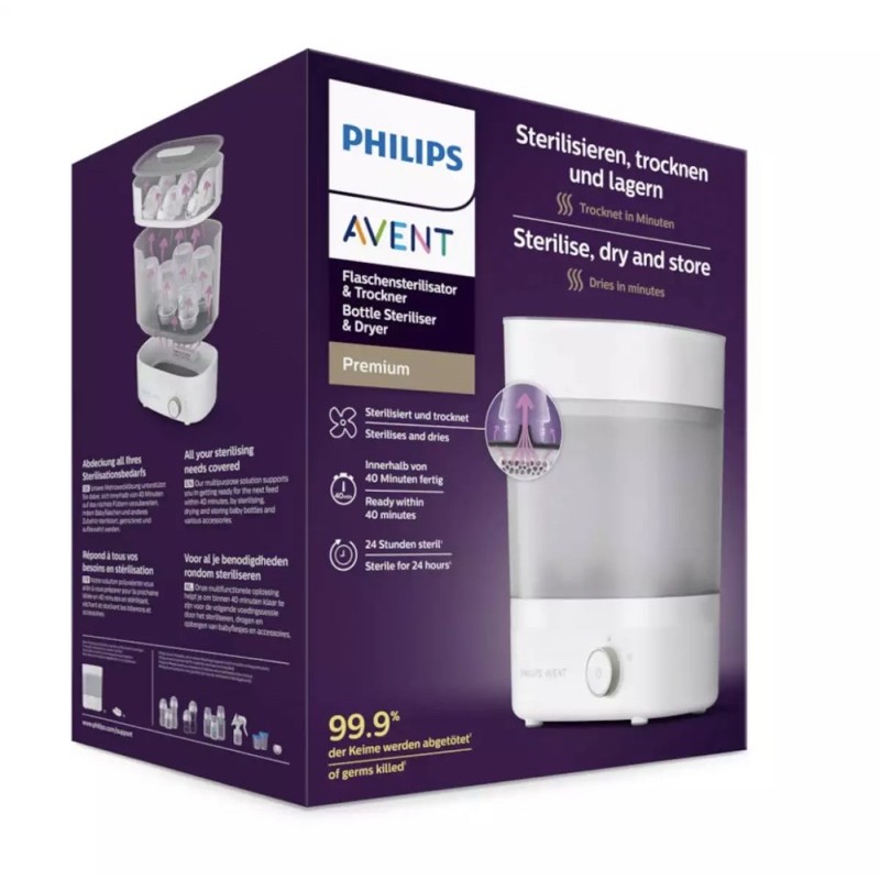 Máy tiệt trùng sấy khô Philips Avent 3 trong 1 SCF293