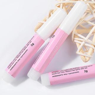 [Hàng mới về] Bộ 10 lọ keo dán móng giả acrylic/ đá có độ bám dính mạnh 2g