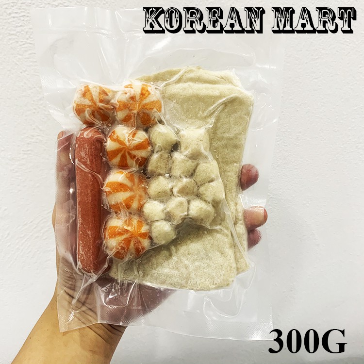 Set 300g Combo Viên Thả Lẩu + Chả Cá + Xúc Xích + Cá Viên