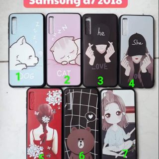 Ốp dẻo hình samsung a7 2018