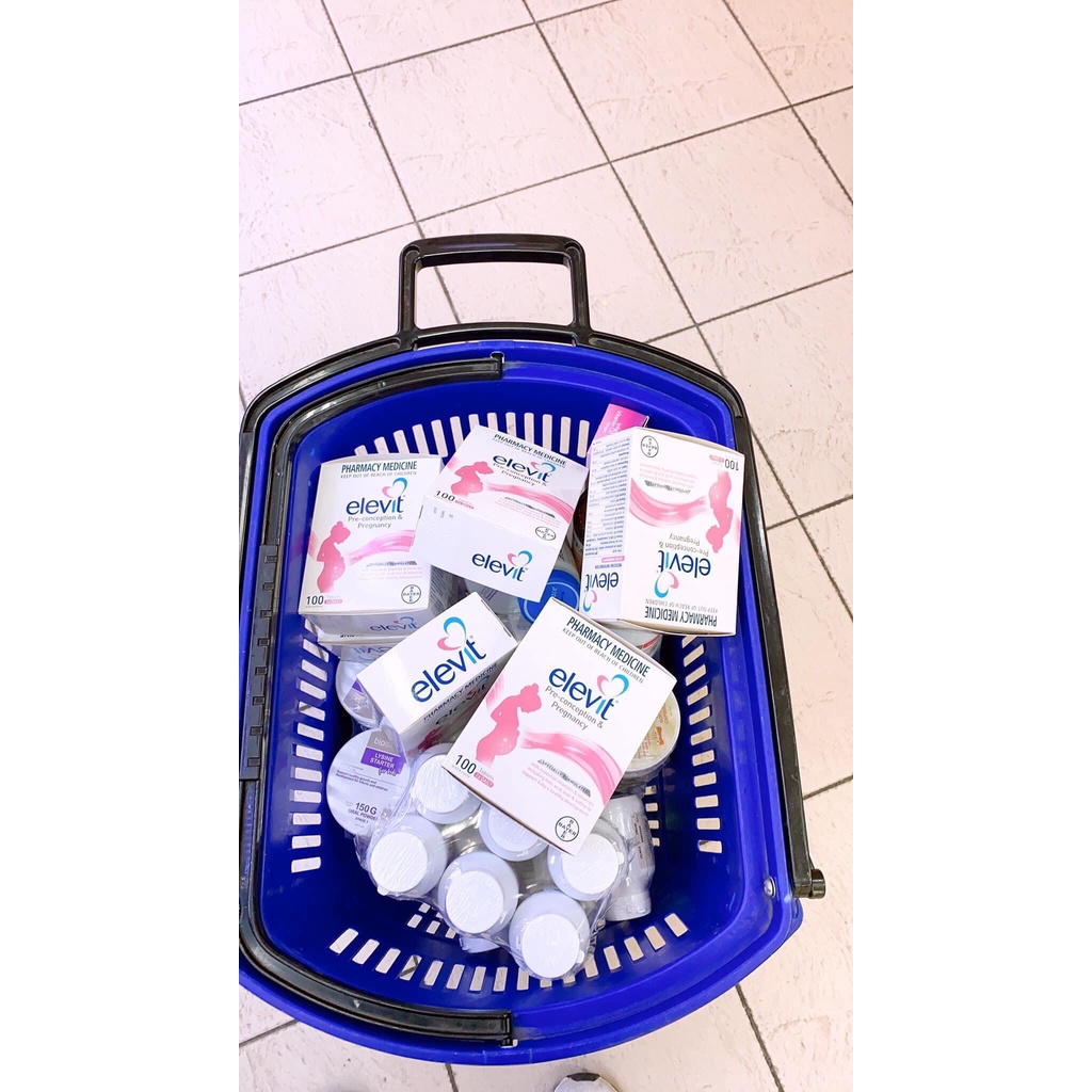 Vitamin Tổng Hợp Elevit Cho Mẹ Bầu 100 Viên