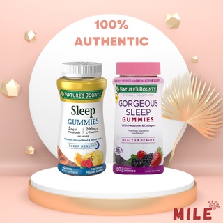 Kẹo dẻo hỗ trợ ngủ ngon Nature's Bounty Sleep Health Gummies 60v