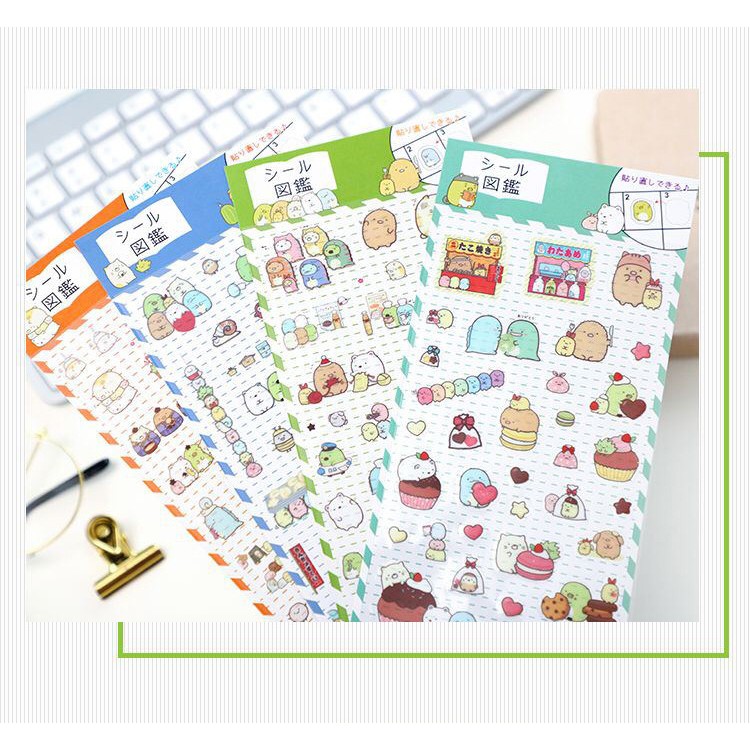 [RẺ VÔ ĐỊCH] Hình dán sticker Sumikko Gurashi nhiều màu dễ thương