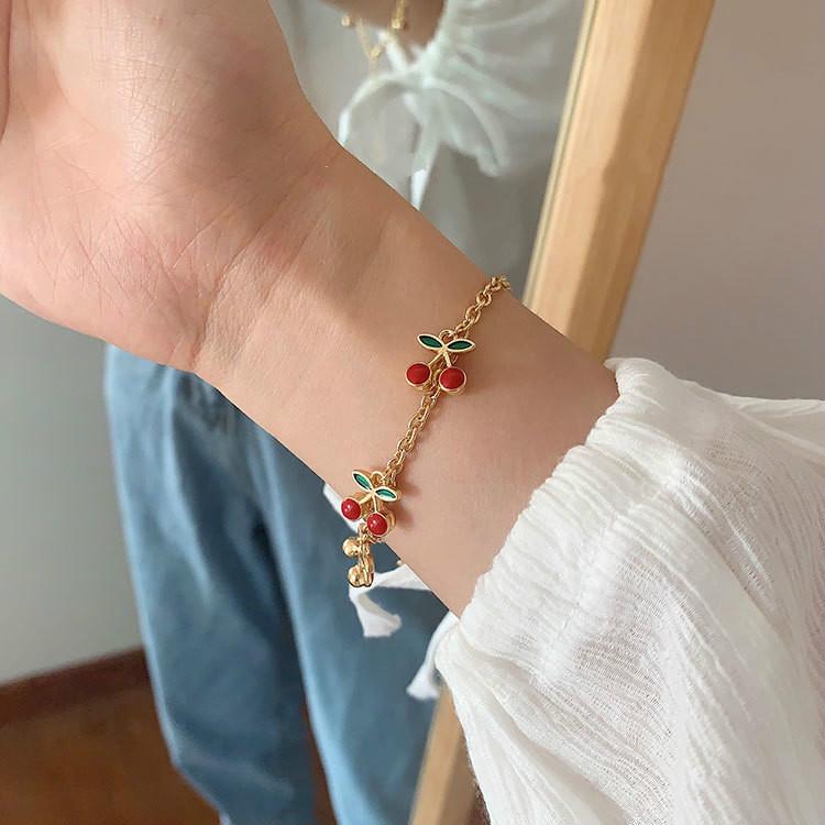 Vòng Đeo Tay Kiểu Dáng Đơn Giản Phong Cách Hàn Quốc Cho Nữ