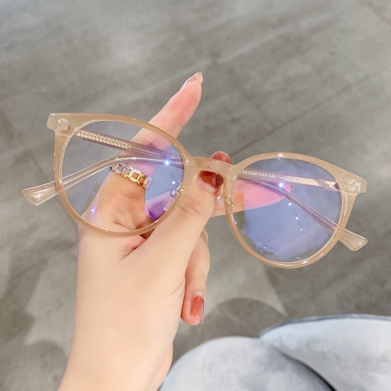 Gọng kính cận VIENDO mắt mèo đổi màu chống ánh sáng xanh chống tia UV thời trang cao cấp cho nam nữ(có thể cắt cận thị ống kính)