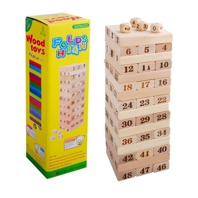 Bộ Chơi Rút Gỗ - tăng khả năng sáng tạo và tư duy logic trong bé