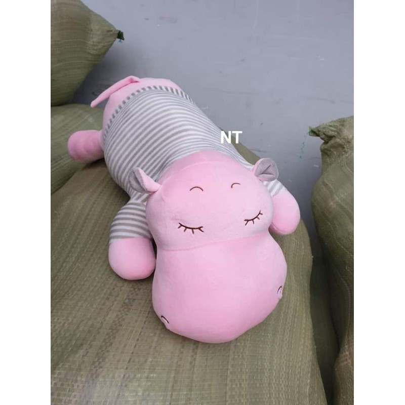 Thú bông hà mã siêu  đáng yêu. quà tặng Unidry