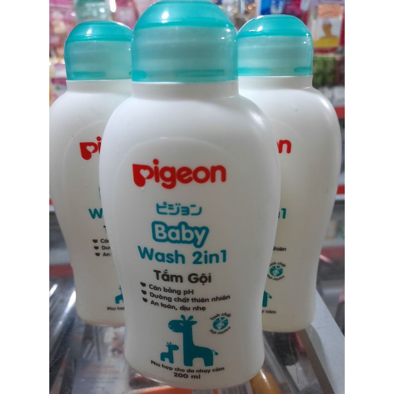 tắm gội pigeon 200ml