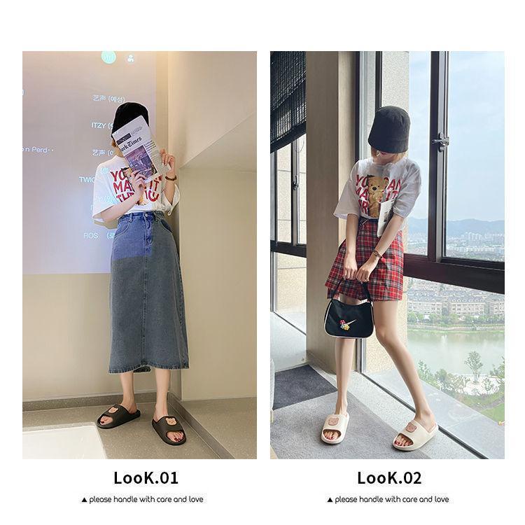 JY216 - INS DÉP LÊ THỜI TRANG HÀN QUỐC ICON GẤU ĐÁNG YÊU, CHỐNG NƯỚC, CHỐNG TRƠN TƯỢT,THIẾT KẾ HÀN QUỐC ĐẸP