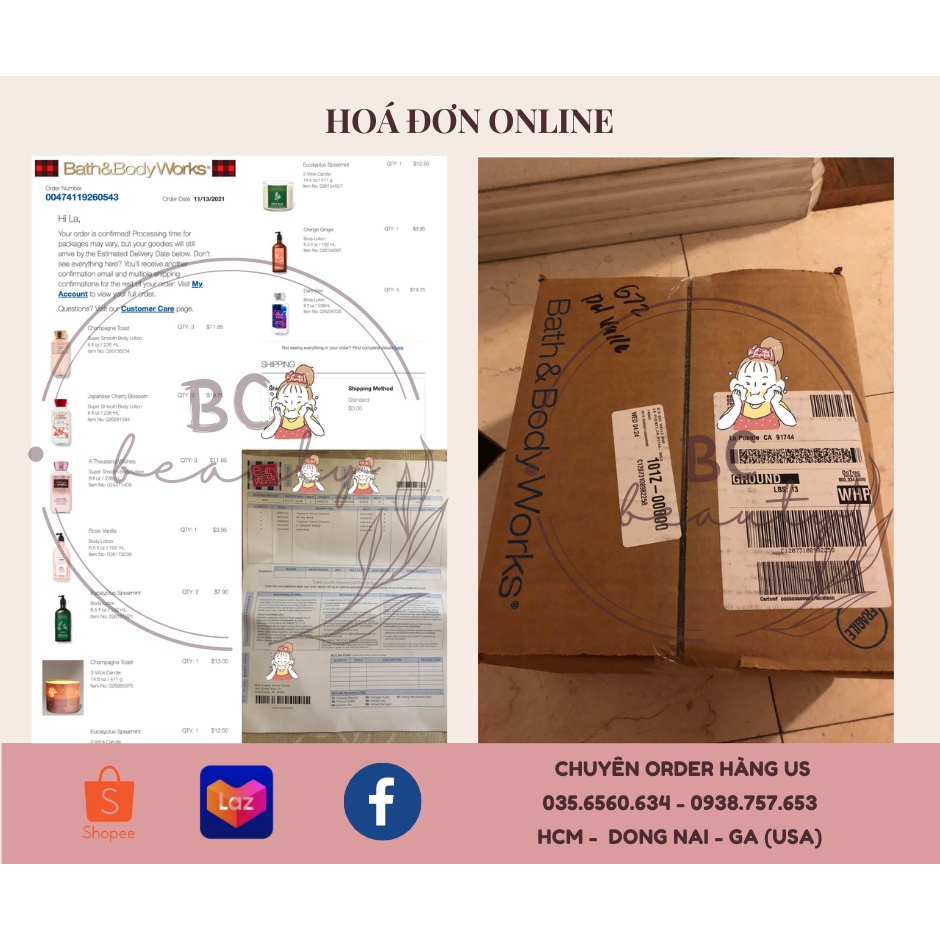 Trọn Bộ Bath And Body Works Hương Pure Wonder | Sữa Tắm Hương Nước Hoa, Xịt Thơm Body, Kem Dưỡng Ẩm Nhập Khẩu USA 100%