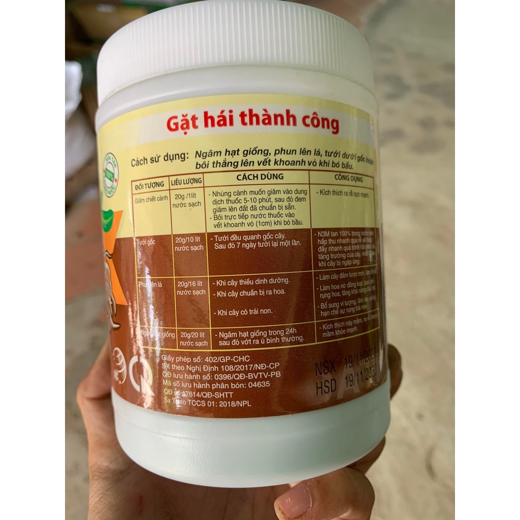 RA RỄ CỰC MẠNH N3M 500g - Phân Bón Lá N3M, kích rễ n3m