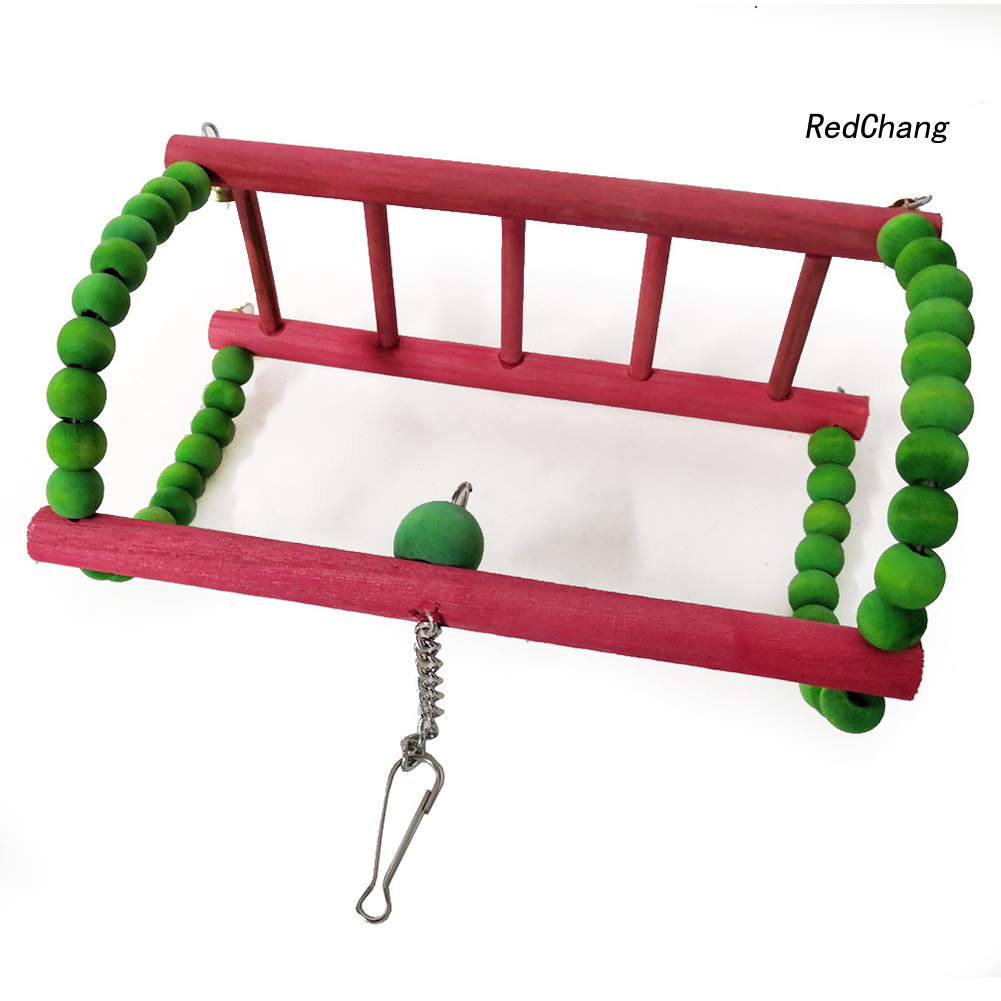 Thang Gỗ Đồ Chơi Cho Vẹt