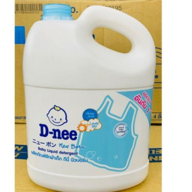 Nước giặt quần áo Dnee Thái Lan 3000ml (Chính hãng có tem Đại Thịnh)