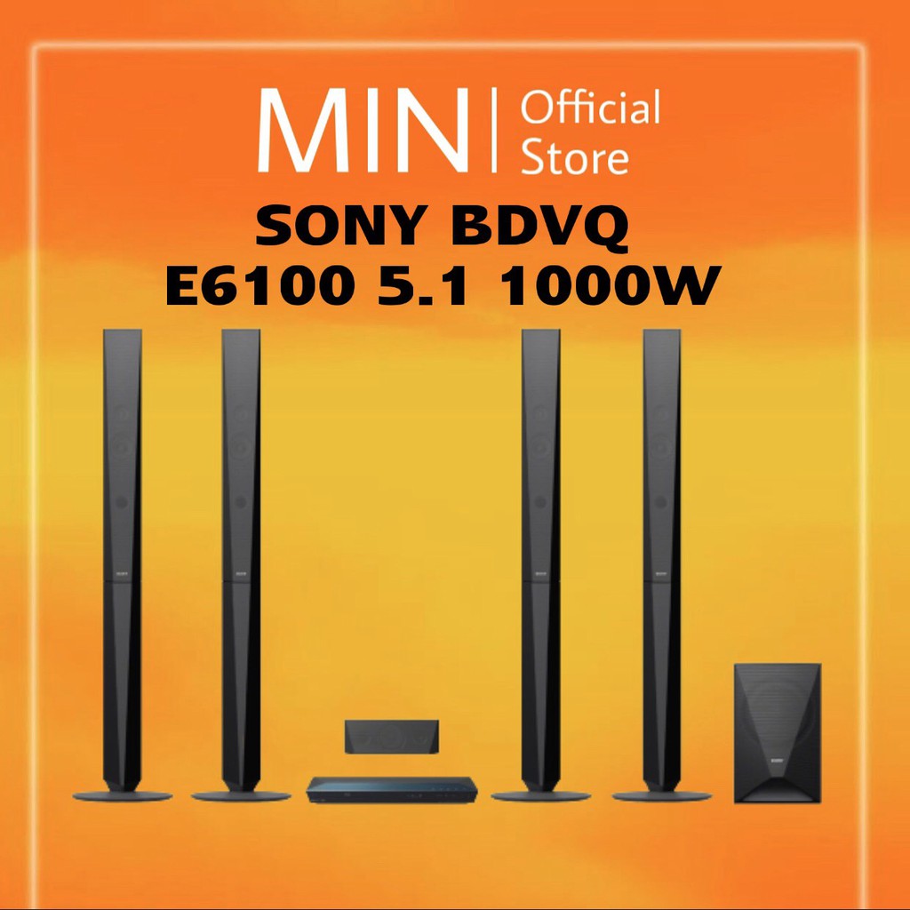 dàn âm thanh sony BDVQ E6100 5.1 1000W chính hãng mới 100%