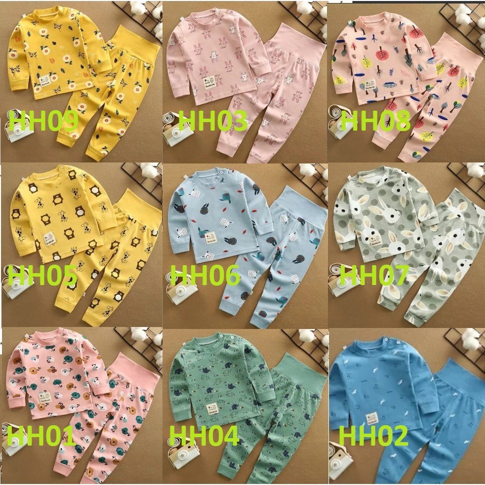 MSH3: Bộ Cotton Dày Mở Khuy Cao Cấp 7-18kg