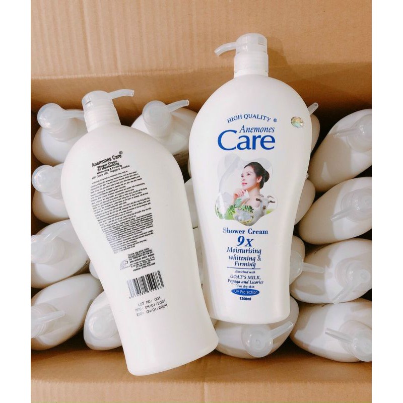 sữa tắm dê 1200ml