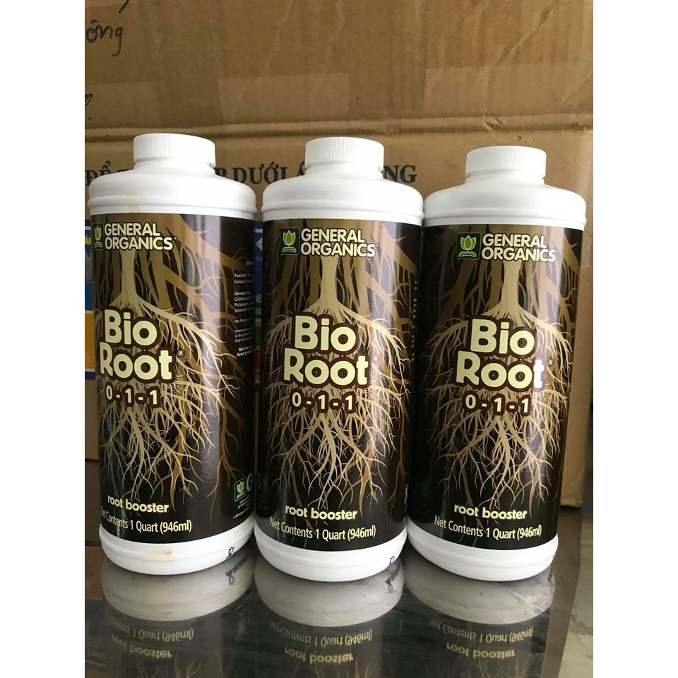 Chế phẩm hữu cơ kích rễ cực mạnh Bio Root 0-1-1 (Chai 946ml) - Nhập khẩu nguyên chai Mỹ