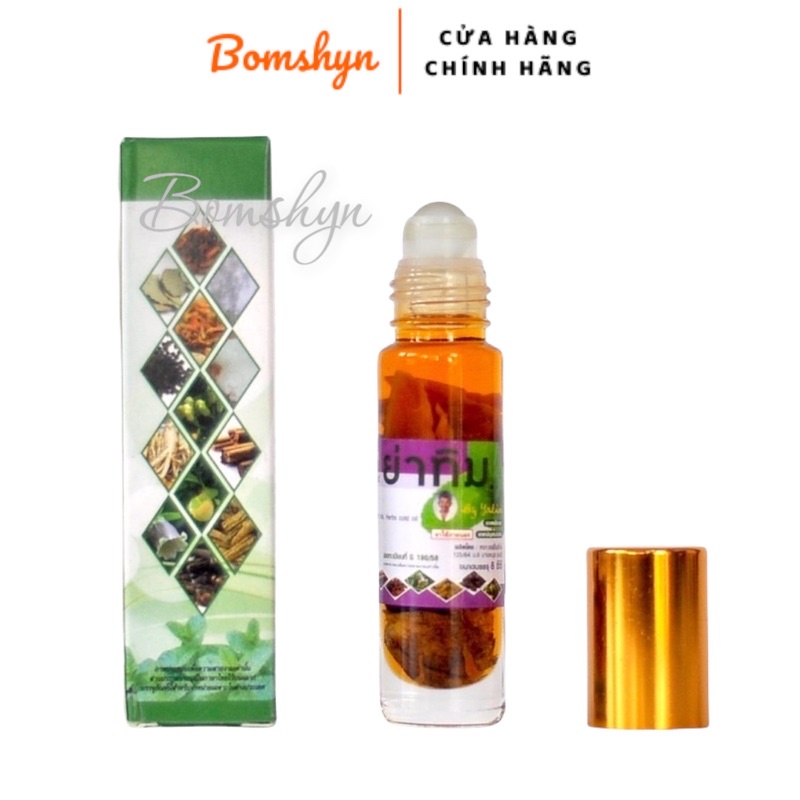 Dầu lăn thảo dược HERBAL LIQUID BALM YATIM BRAND