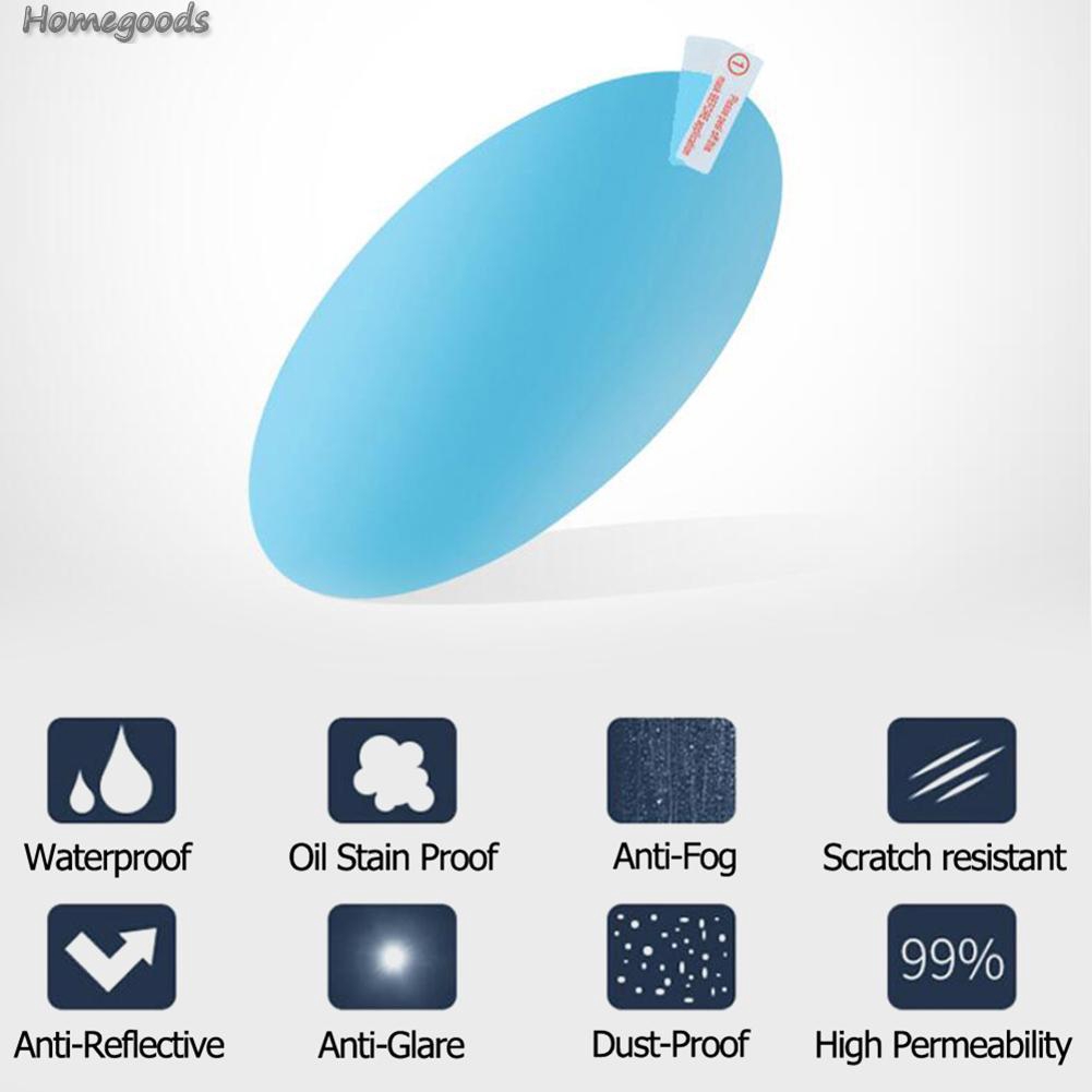 Bộ 2 tấm phim dán kính chiếu hậu xe ô tô chống thấm nước