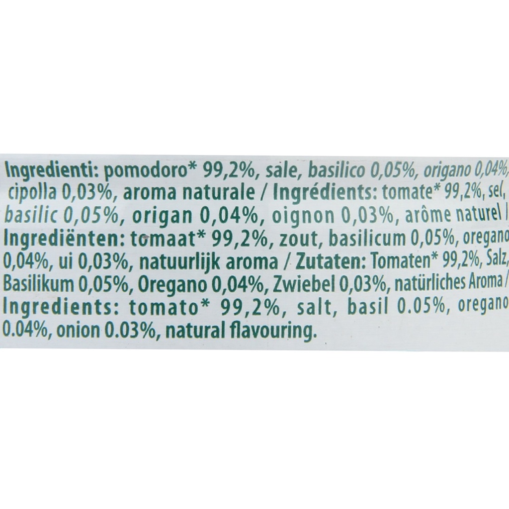 Pizza Sauce Aromatizzata Mutti 400g (Lon)