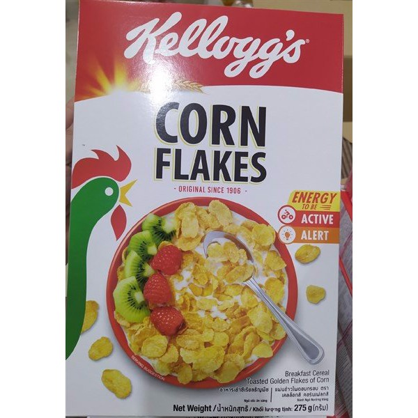 NGŨ CỐC ĂN SÁNG/ BÁNH ĂN SÁNG KELLOGG'S CORN FLAKES 275G